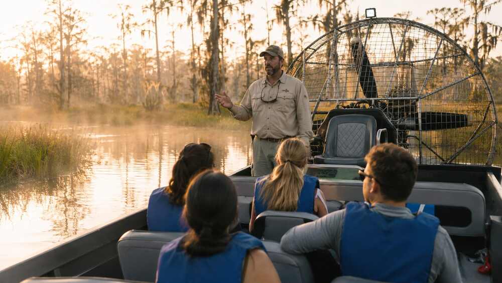 Airboat & Swamp Tours field service team using The AC People operations platform